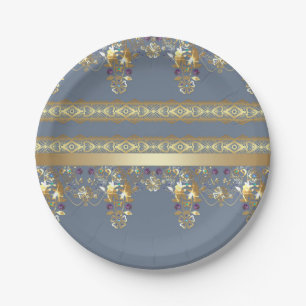 Goldvorsprung Pappteller