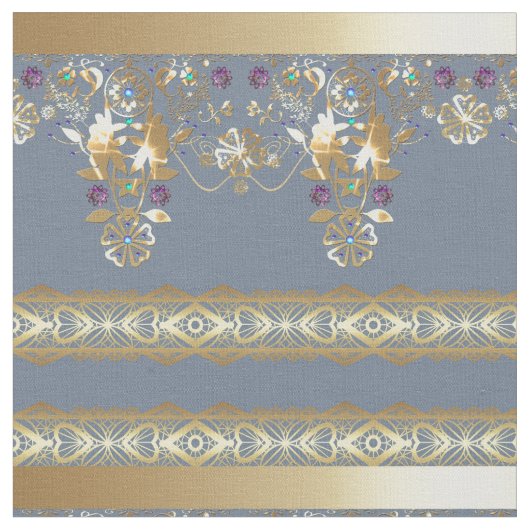 Goldvorsprung Stoff (Nahaufnahme)