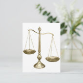 Goldwaage Postkarte (Stehend Vorderseite)