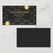 Goldwabenkraut Schwarzer Schatten Visitenkarte (Vorne/Hinten)