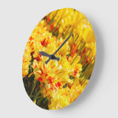 Goldwachstum Große Wanduhr (Winkel)