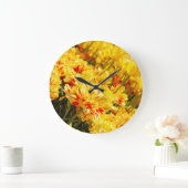 Goldwachstum Große Wanduhr (Zuhause)