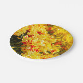 Goldwachstum Pappteller (Schrägansicht)