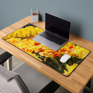 Goldwachstum Schreibtischunterlage