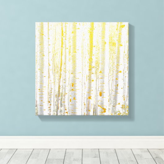 Goldwald Leinwanddruck (Insitu (Holzboden))