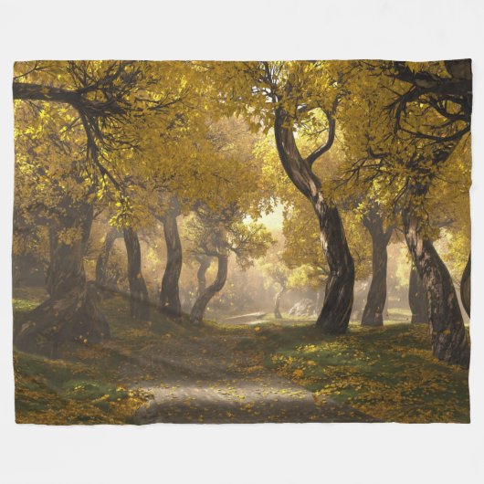 Goldwalk Fleece Blanket (Vorderseite (Horizontal))