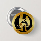 GOLDwassermann-TIERKREIS-ZEICHEN Button (Vorne & Hinten)