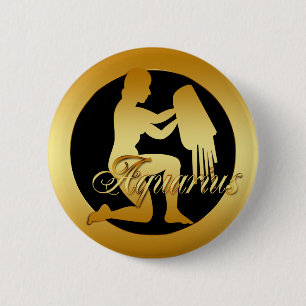 GOLDwassermann-TIERKREIS-ZEICHEN Button