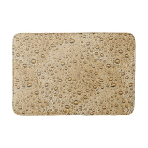 Goldwassertröpfchen Badematte
