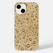 Goldwassertröpfchen Case-Mate iPhone Hülle (Rückseite)