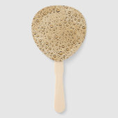 Goldwassertröpfchen Fächer (Vorderseite)