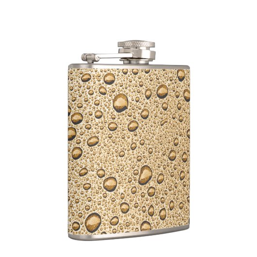 Goldwassertröpfchen Flachmann (Rechts)