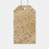 Goldwassertröpfchen Geschenkanhänger (Vorderseite)