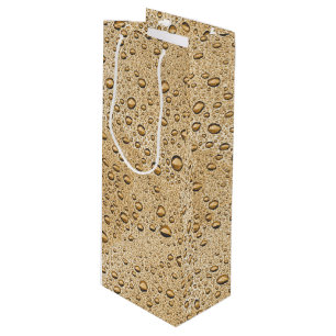 Goldwassertröpfchen Geschenktüte Für Weinflaschen