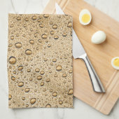 Goldwassertröpfchen Geschirrtuch (Viertel Falte)