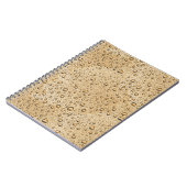 Goldwassertröpfchen Notizblock (Linke Seite)