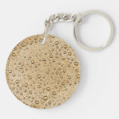 Goldwassertröpfchen Schlüsselanhänger (Rückseite)