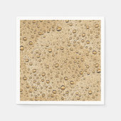Goldwassertröpfchen Serviette (Vorderseite)