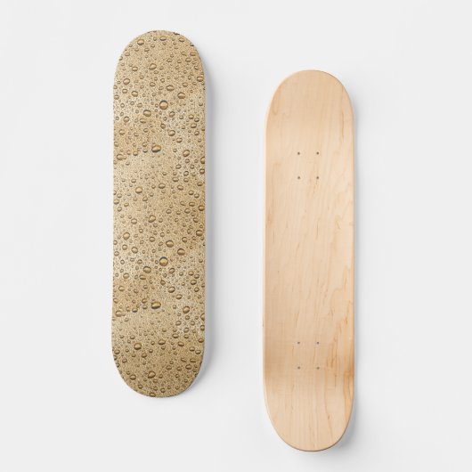 Goldwassertröpfchen Skateboard (Vorderseite)