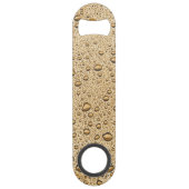 Goldwassertröpfchen Speed Flaschenöffner (Rückseite)