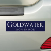 Goldwater für Gouverneur Autoaufkleber (Auf Auto)