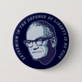 Goldwater Knopf Button (Vorderseite)