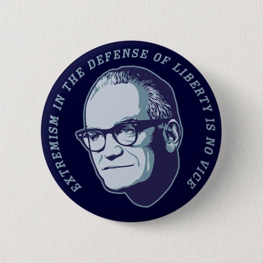 Goldwater Knopf Button (Vorderseite)