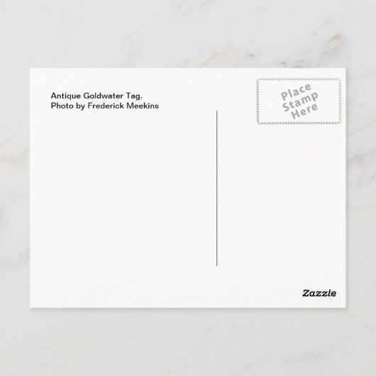 Goldwater-Tag Postkarte (Rückseite)