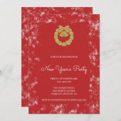 Goldweihenkranz Einladung (Vorne/Hinten)