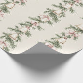 Goldweihgabeln Geschenkpapier (Ecke)