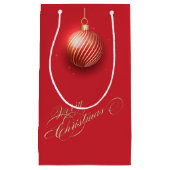 Goldweihnachtsball, Roter Feiertag Kleine Geschenktüte (Vorderseite)
