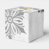 Goldweihnachtsgeschenk-Vorgeschenk-Box Geschenkschachtel (Rückseite)