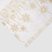 Goldweine und hängende Blume Weihnachten Seidenpapier (Ausschnitt)