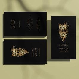 Goldweinmeister Sommelier Elegante Visitenkarte