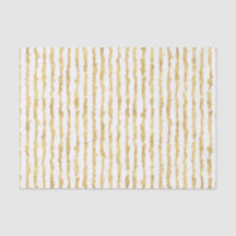 Goldweiße Glitz-Streifen