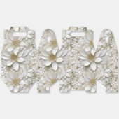 Goldweiße Lotus-Blume Geschenkschachtel (Ungeklappt)