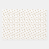 Goldweiße US Flagge Geschenkpapier Set (Vorderseite 3)