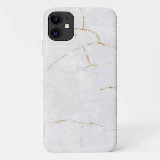 Goldweißer Marmor Case Mate Barely There (Rückseite)