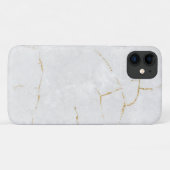 Goldweißer Marmor Case Mate Barely There (Rückseite (Horizontal))