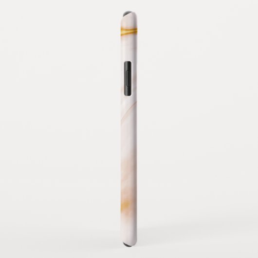 Goldweißer und rosa Marmor Case-Mate iPhone Hülle (Hinten/Rechts)