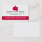 Goldwing - persönliche Visitenkarte (Vorne/Hinten)