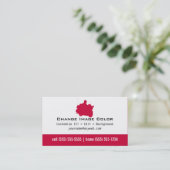 Goldwing - persönliche Visitenkarte (Stehend Vorderseite)