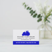 Goldwing - persönliche Visitenkarte (Stehend Vorderseite)