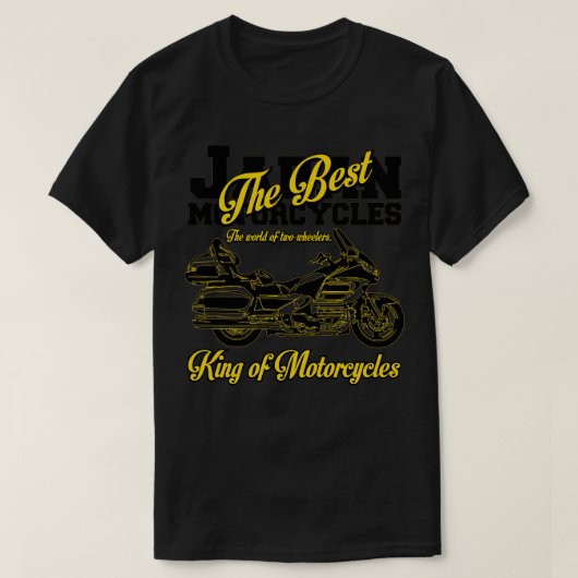 GOLDWINGS King of Motorcycle T-Shirt (Design vorne)