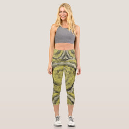 Goldwirbel IV Capri Leggings