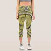 Goldwirbel IV Capri Leggings (Vorderseite)