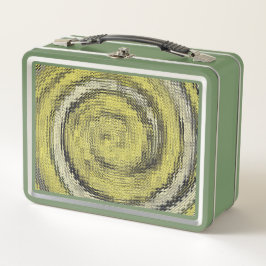 Goldwirbel IV  Metall Brotdose