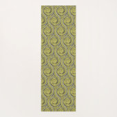 Goldwirbel IV Yogamatte (Rückseite)