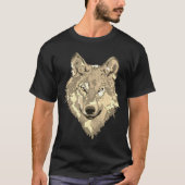 Goldwolf-Spritzer T-Shirt (Vorderseite)