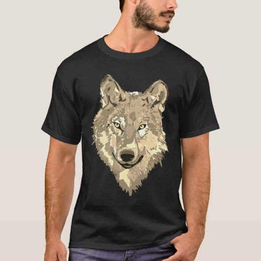 Goldwolf-Spritzer T-Shirt (Vorderseite)